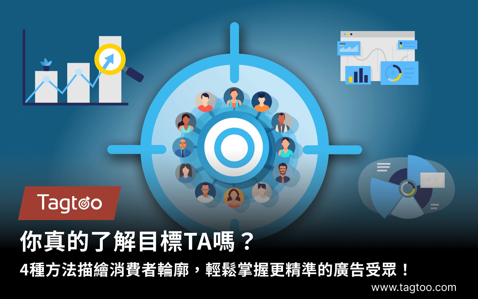 你真的了解目標TA嗎？4種方法描繪消費者輪廓，輕鬆掌握更精準的廣告受眾！